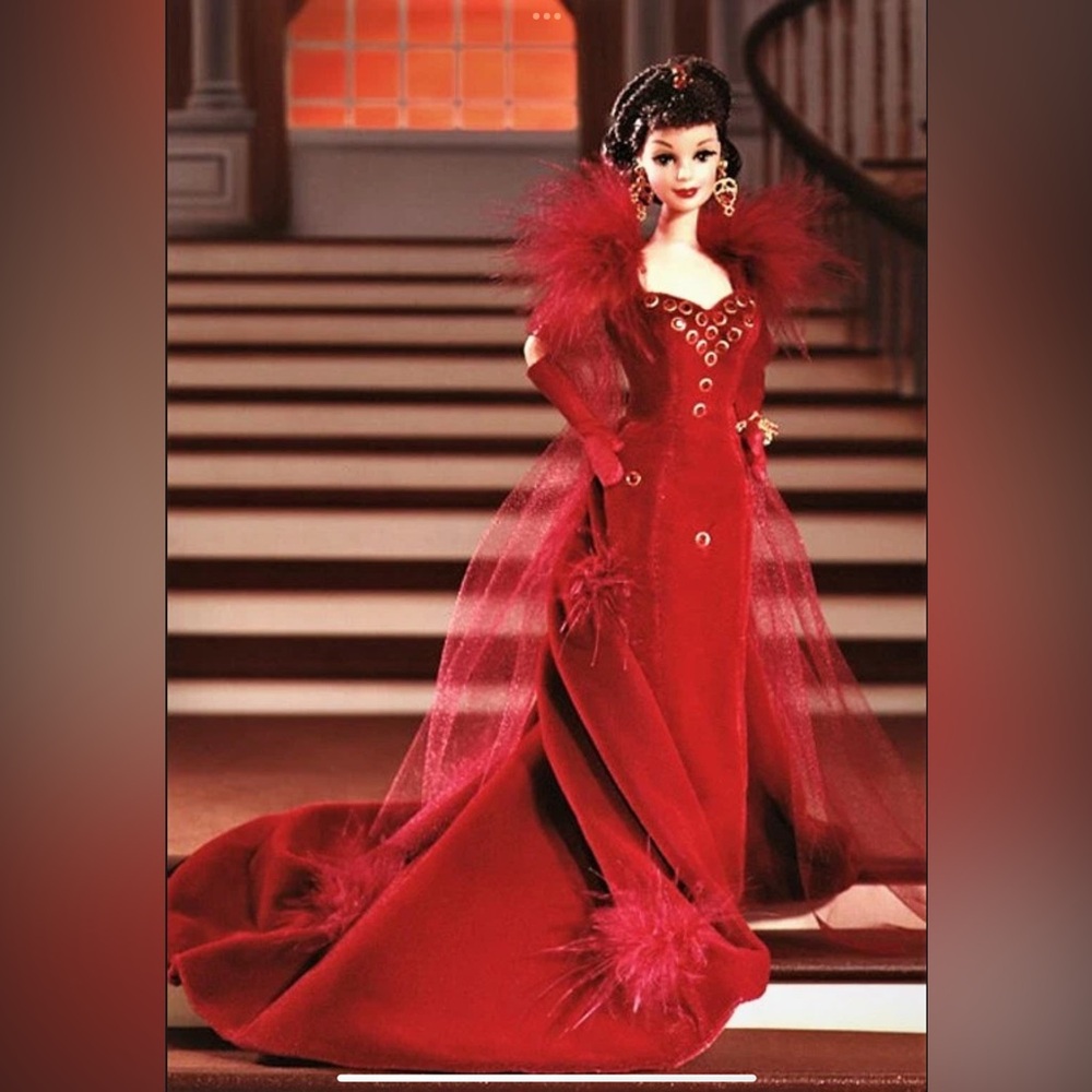 Barbie Gone with The Wind Doll Scarlett O’Hara, Mattel 1994 NRFB Hollywood